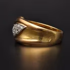 18ct Gold Diamond Snake Ring