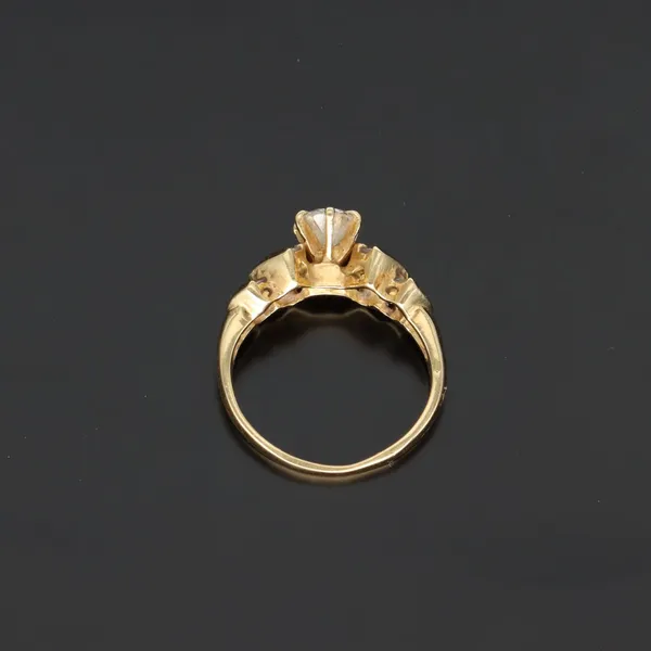 18ct Gold Diamond Solitaire Ring