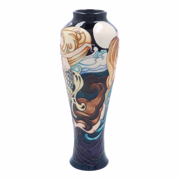 Limited Edition Moorcroft Mermaid Vase