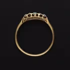 Edwardian 18ct Gold Opal Diamond Ring