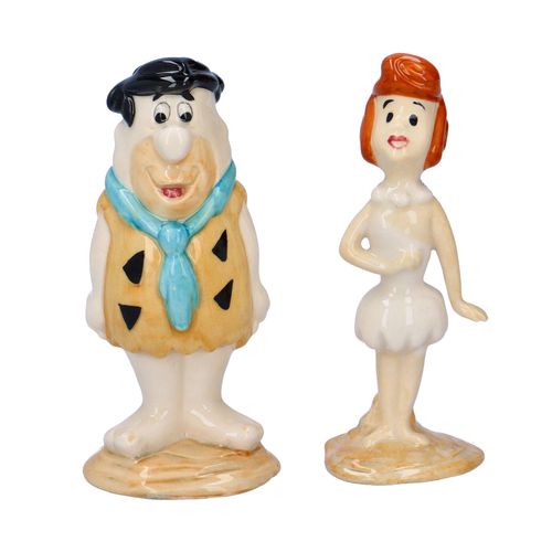 Boxed Set of Five Royal Doulton Flintstone Figures on Stand image-2