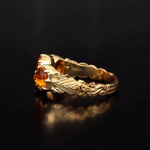 9ct Gold Citrine Ring