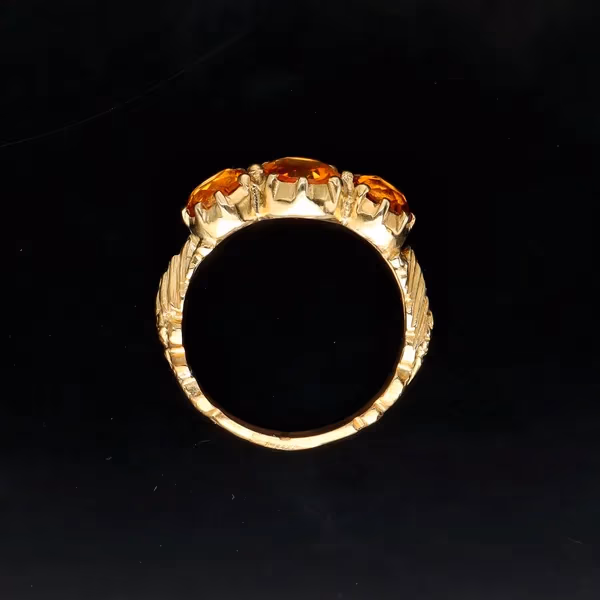 9ct Gold Citrine Ring
