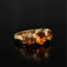 9ct Gold Citrine Ring