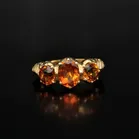 9ct Gold Citrine Ring
