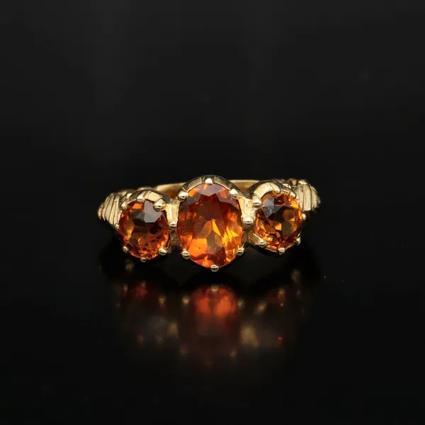 9ct Gold Citrine Ring