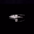 360° view of The Contemporary Brilliant Cut Diamond Twist Ring