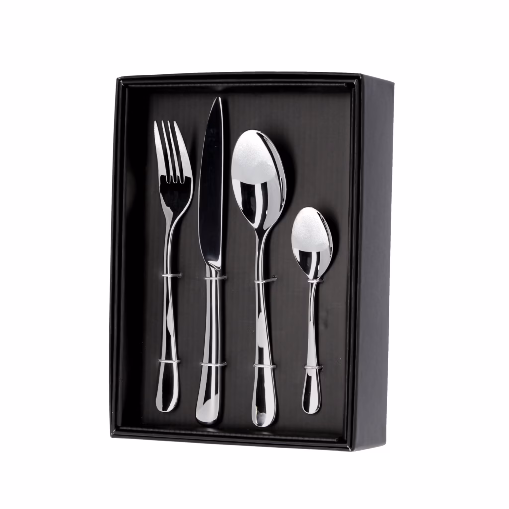 (24 pieces) Cutlery Set – 18/10 Stainless Steel - Service for 6 - Rustproof - Easy-Care Finish