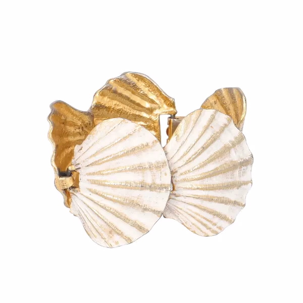 Vintage Sea Shell Bracelet and Earrings Set