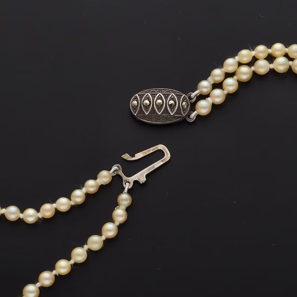 Vintage Double Strand Cultured Pearls