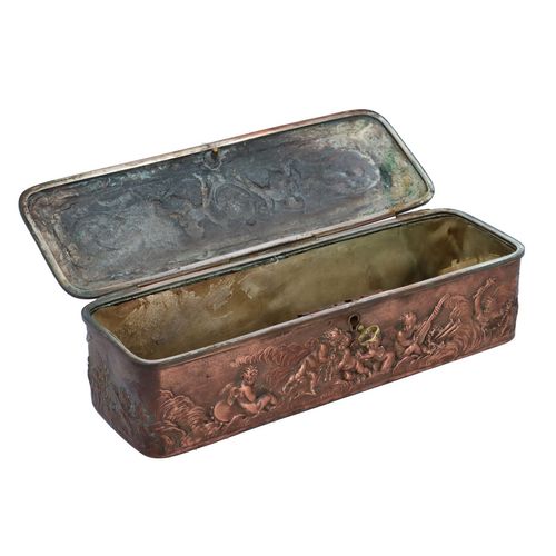 19th Century Bronzed Treasure Box image-4