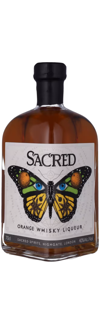 SACRED ORANGE WHISKY LIQUEUR 40% Sacred Spirits
