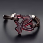 Lalique Purple Bangle