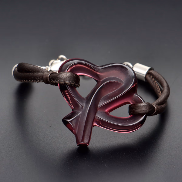 Lalique Purple Bangle
