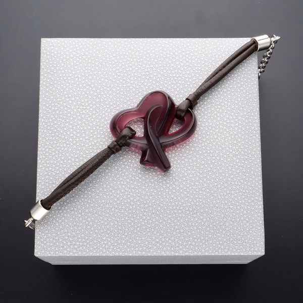 Lalique Purple Bangle