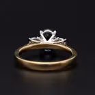18ct Gold Diamond and Sapphire Ring