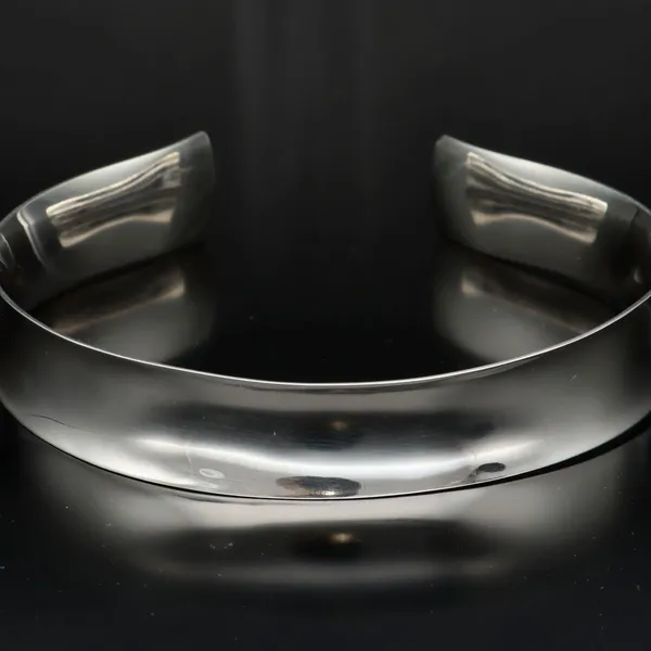 Rare Vintage Georg Jensen Silver Neck Torc