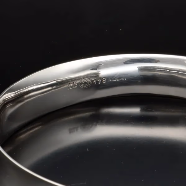 Rare Vintage Georg Jensen Silver Neck Torc