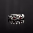 Gold Ruby Diamond Ring