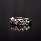 Gold Ruby Diamond Ring