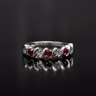 Gold Ruby Diamond Ring