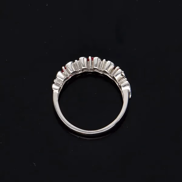 Gold Ruby Diamond Ring