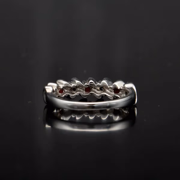 Gold Ruby Diamond Ring