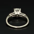 Art Deco Platinum Old Cut Diamond Ring