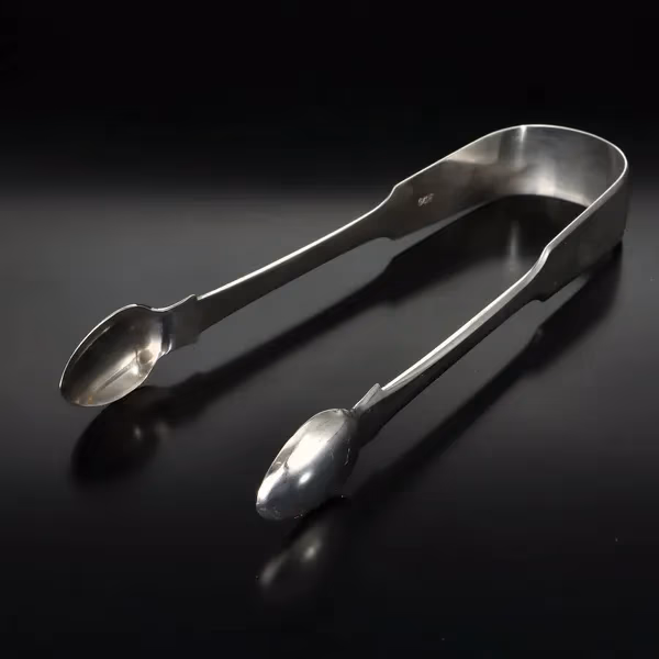 Pair of Silver William IV Sugar Tongs