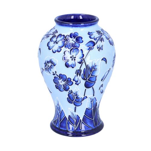 Moorcroft Blue on Blue Vase image-1