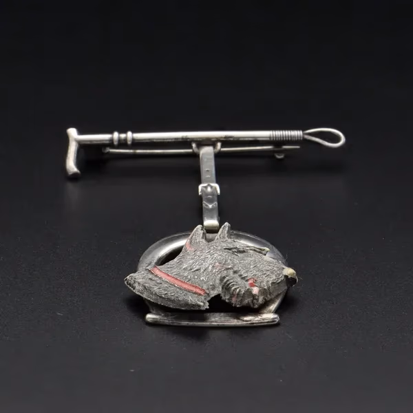 Vintage Charles Horner “Scottie Dog” Brooch