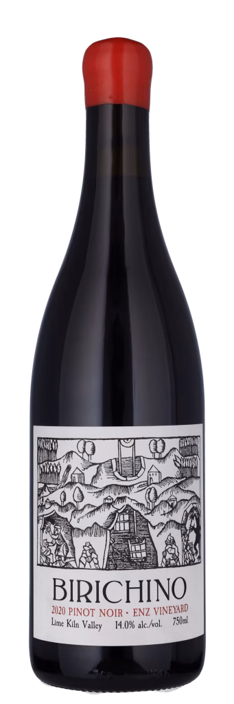 PINOT NOIR ENZ VINEYARD Lime Kiln Valley, Birichino, California