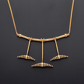 Modernist Enamel Necklace