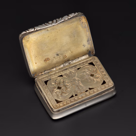 Silver Vinaigrette By Joseph Willmore