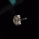18k White Gold Diamond Stud Earrings