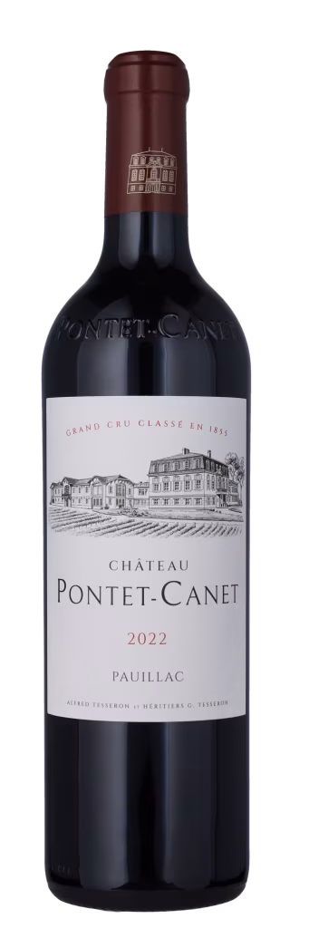 CHATEAU PONTET CANET ØKO Pauillac, 5. Cru Classe Wooden Box, Trækasse