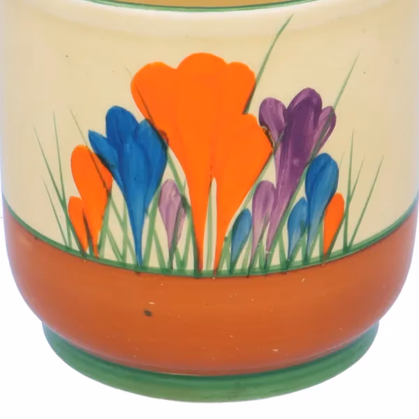 Clarice Cliff Crocus Fern Pot