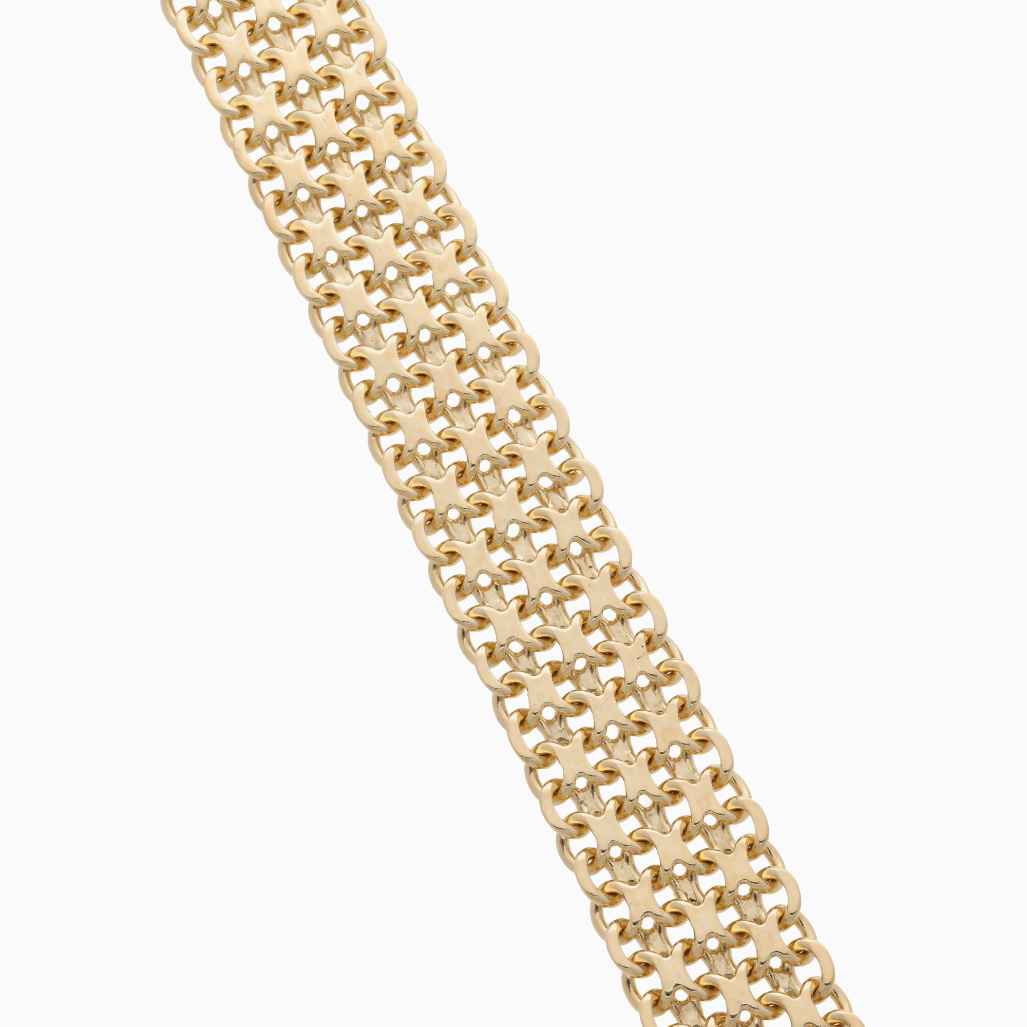 X-länk armband 43,8g 18K guld