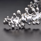 Sterling Silver Hinged Cuff Bracelet