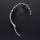 Sterling Silver Hinged Cuff Bracelet