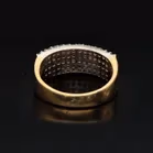 18ct Yellow Gold and Diamond Cluster Ring