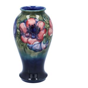 Walter Moorcroft Anemone Vase
