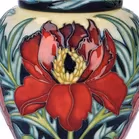 Moorcroft Tree Peony Ginger Jar