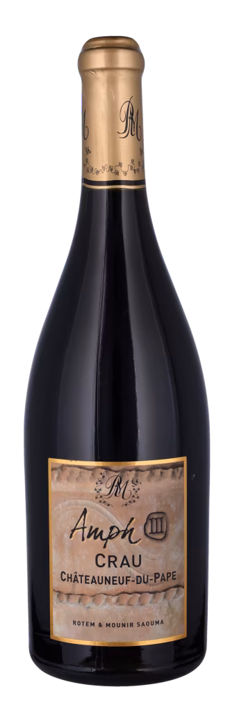 CHATEAUNEUF DU PAPE AMPHORA CRAU Rotem & Mounir Saouma
