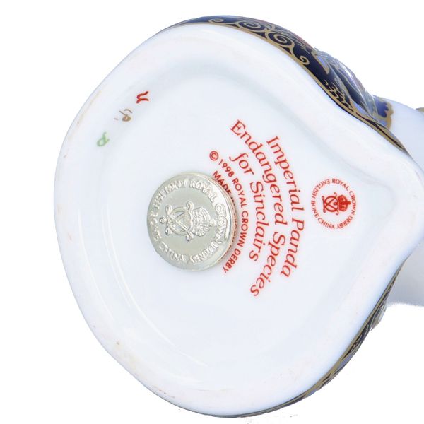 Royal Crown Derby Imperial Pander Paperweight