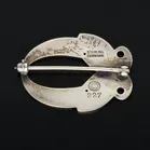 Georg Jensen Silver Cactus Brooch