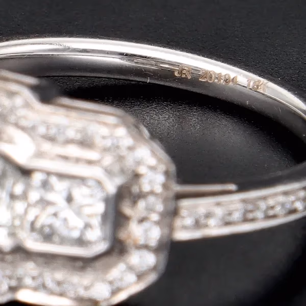 Vintage Style Cluster Ring