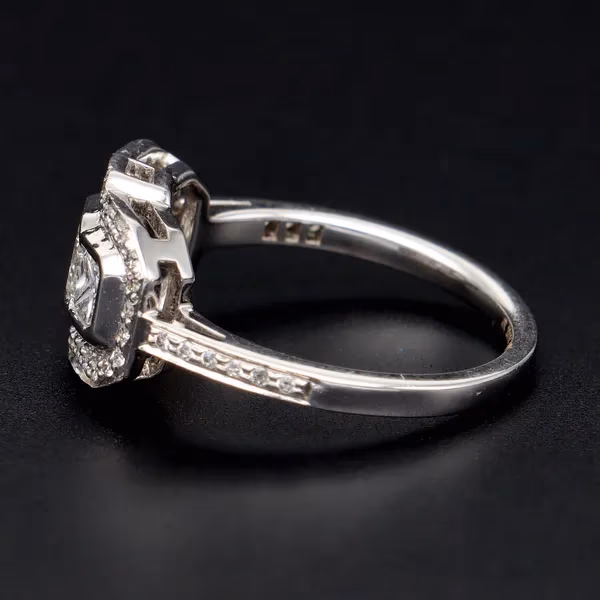 Vintage Style Cluster Ring