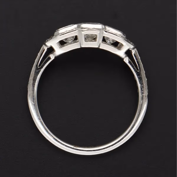 Vintage Style Cluster Ring