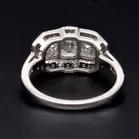 Vintage Style Cluster Ring